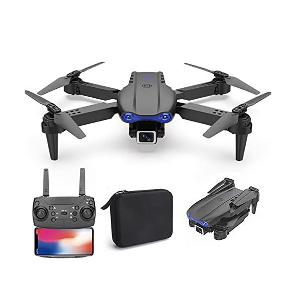 2021 Mini Drone avec Caméra 4K FPV, 2,4 GHz lanti-interférence, Induction de Gravité, Vol de Trajectoire, Mode sans Tête, 20
