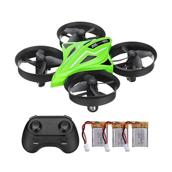 Altheblue Mini Drone pour Enfant et Débutants Hélicoptère Télécommandé RC Drone Quadcopter avec 3 Batteries Flips 3D 3 Vitess