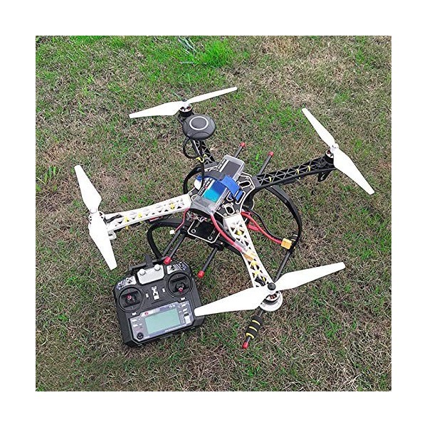 Kit de Cadre de Drone RC Carte PCB quadrirotor Cadre de Drone davion pour Accessoires de Remplacement de Drone FPV à 4 essie