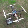 Bicaquu Cadre de quadrirotor Cadre FPV 33cm, Cadre de Drone Accessoire quadrirotor X-Structure RC, pour Drone FPV 4 Axes DJI 