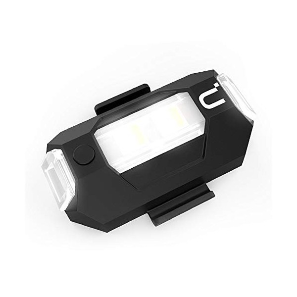 Lampe stroboscopique pour drone compatible avec DJ-I Mavic Air 2S et D-JI FPV Combo, veilleuse colorée rechargeable lumière 