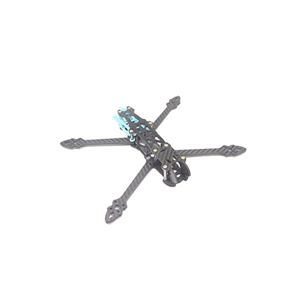 FEICHAO Cadre en fibre de carbone pour drone de 12,7 cm, 15,2 cm, 17,8 cm, support de 225/260/295 mm, compatible avec les piè