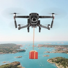 Pour Mavic 2 Pro/Zoom Drone Airdrop System Proposition De Mariage Dispositif De Transport De Lanceur Avec Train Datterrissag