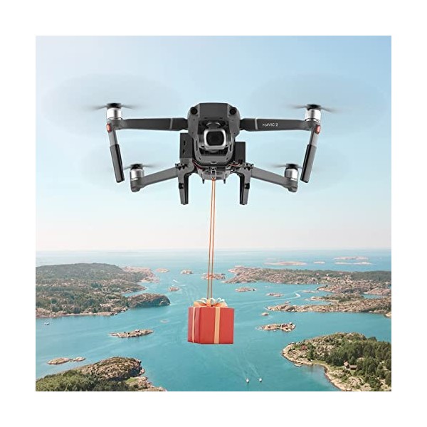 Pour Mavic 2 Pro/Zoom Drone Airdrop System Proposition De Mariage Dispositif De Transport De Lanceur Avec Train Datterrissag