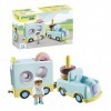 PLAYMOBIL 71325 1.2.3: Camion de Donuts avec Fonction dempilage et de tri afin Que Les Tout-Petits découvrent Les Fonctions 