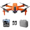 Duisger YLR/C S65 RC Drone avec Caméra 4K Caméra RC avec Fonction Trajectoire Vol Contrôle Gestuel Sac De Rangement Paquet 2 