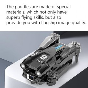 Drone RC, YT163 Drone Double Caméra Zoom 50x, Quadrirotor RC pour éviter les Obstacles à 360 Degrés pour Débutants avec Téléc