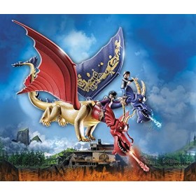 PLAYMOBIL 71080 Dragons Nine Realms: WuWei & Jun- Dragons Nine Realms - aventure héros