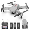 XiaoXIN Drone LS-E525 RC avec caméra 4K caméra WiFi FPV Drone Mode sans tête Altitude Hold Geste Photo Vidéo Piste Vol 3D Fil