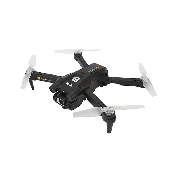 Drone Pliable, Double Caméra HD, Positionnement du Flux Optique, Quadrirotor RC, Détection de gravité pour la Photographie