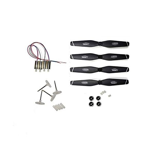 KIOOS Drone Hélip Moteurs Moteurs Hélice Hélice Couverture/Fit pour SG106 WiFi FPV Drone RC Pièces de Rechange quadcoptères R