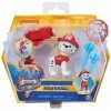 Paw Patrol- Pat Patrouille daction Collection avec Sac à Dos à Clipser et 2 projectiles, Jouets pour Enfants à partir de 3 