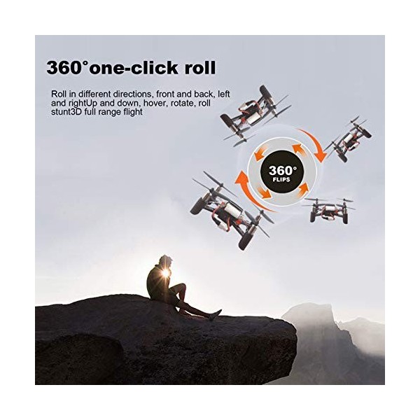 Drone Kit, assemblage de bricolage Kit de Drone télécommandé Mini quadrirotor plastique métal avion jouet éducatif