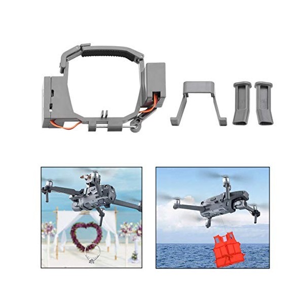 Owoda Mavic 2 lanceur de drone, Kit daccessoires avancés Airdrop Drone Clip transport de charge utile Lanceur de contrôle à