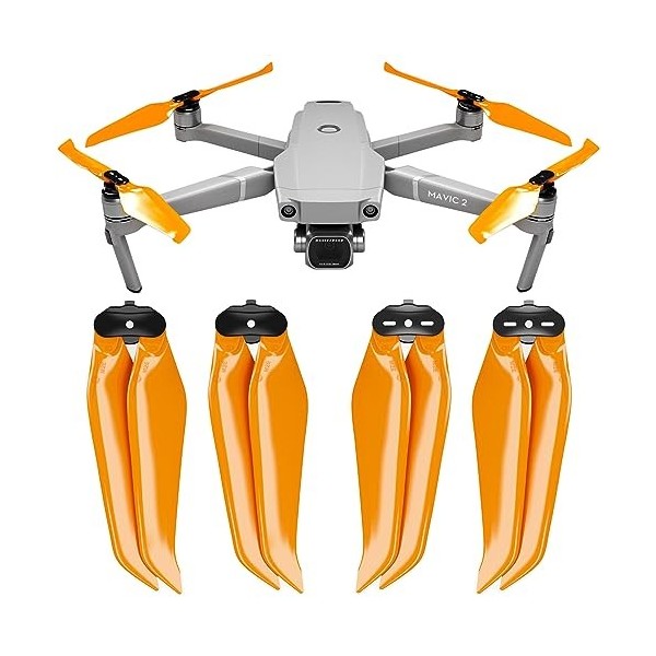 Hélices Master Airscrew Endure pour DJI Mavic 2 - Rouge, 4 pièces