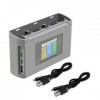 WANGCL Chargeur de Batterie à écran LCD USB Charge bidirectionnelle Chargeur Intelligent Hub Station de Charge de Batterie po