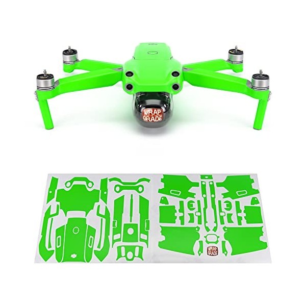 Wrapgrade Main Unit Skin Compatible avec DJI Air 2S Super Red 