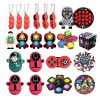 BRAINYTOYS Calamar la télé Fidget Jouets Squid la télé Jeu Fidget Jouets Pousser Bubble Pop Popper Décompression Jouets for e