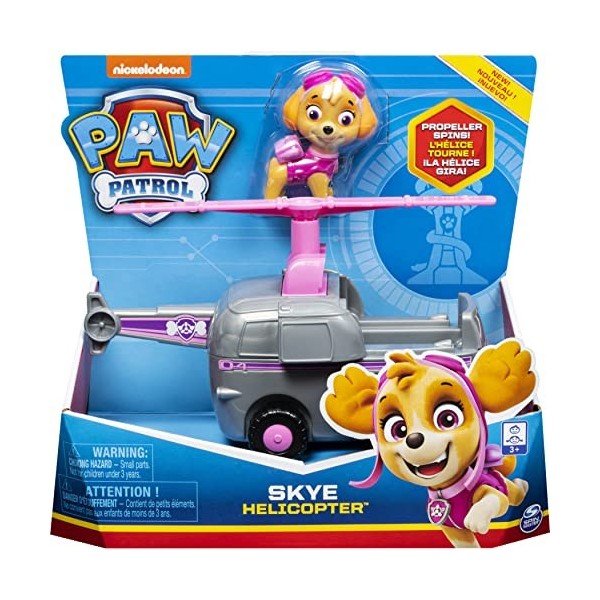 Paw Patrol - PAT PATROUILLE - VEHICULE + FIGURINE amovible STELLA Paw  Patrol - 6056855 - Jeu Jouet Enfant a partir de 3 ans - Voitures - Rue du  Commerce