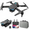 Drone avec caméra 4K Wifi FPV Drone Mini quadricoptère pliable pour enfants avec contrôle du capteur de gravité Mode sans têt