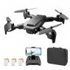 Goolsky Drone télécommandé avec caméra 6K Évitement dobstacles Flux Optique Planant FPV Quadricoptère télécommandé pour Enfa