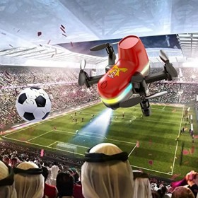 OBEST Nouveau Mini Drone pour Enfant, Peut courir sur terre, Chaussures de vol RC Quadcopter Hélicoptère avec 2 Batteries, Vo