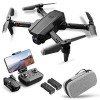 Goolsky LS-XT6 RC Drone avec appareil photo 1080P Caméra de traçage Vol Capteur de gravité Photo Vidéo Altitude Mode Sans Têt