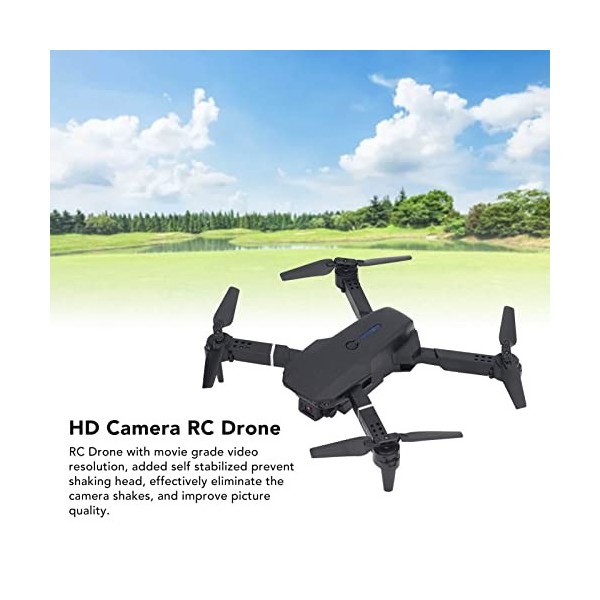 Drone 4K pour les Enfants et les Débutants, Drone RC Pliant à Rotat