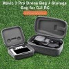 iEago RC Sac de Drone + Poche pour Télécommande + Protection Manette pour DJI Mavic 3 Pro