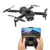 Dpofirs Mini Drone Quadrirotor avec Double Caméra 4K HD Zoom 50x pour Adultes Enfants Cadeaux, Drone télécommandé Pliable K6 