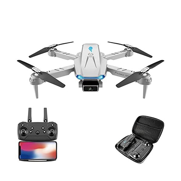 2021 Nouveau S89 Pro Drone avec 4K Caméra en Temps Réel Vidéo HD Caméra Wifi FPV Hauteur Préservation Automatique Suspension 