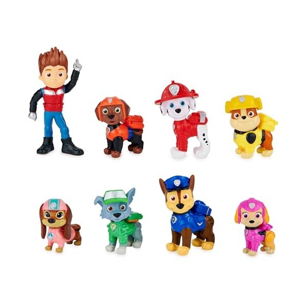 Paw Patrol Liberty Joins The Team 8 Coffret Cadeau avec Figurine de Collection Exclusive, Jouets pour Enfants à partir de 3 A