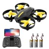 Karlak Mini drone avec caméra 720P RC Drone pour enfants avec vol de trajectoire Mode sans tête Retour à une touche Facile à 