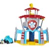 Paw Patrol LA Pat Patrouille – PLAYSET Quartier General Pat Patrouille – Univers Jouet avec Effets Sonores Dino Rescue avec