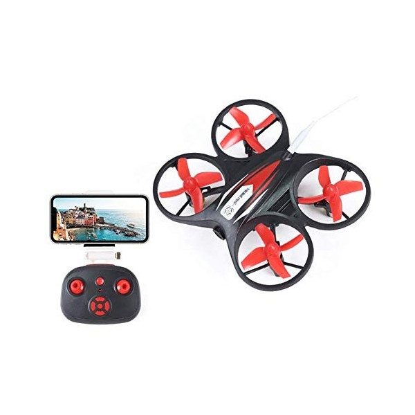 XIAOKEKE Mini Drone À Quatre Axes pour Enfants Et Débutants Hélicoptère RC avec Survol Automatique, Retournement 3D, Mode san