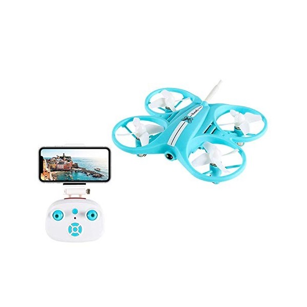 XIAOKEKE Mini Drone À Quatre Axes pour Enfants Et Débutants Hélicoptère RC avec Survol Automatique, Retournement 3D, Mode san