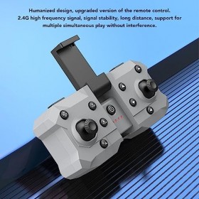 Mini Drone K6 avec Double Caméra 4K pour Enfants/Adultes/débutants, Drone RC avec Zoom 50x, Hauteur de Survol Intelligente, D