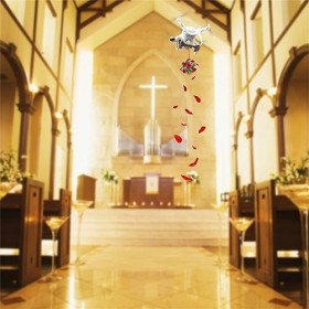 Phantom 4 Thrower Thrower Double Release Thrower, lanceur de chute dair compatible avec DJI Phantom 4/4P/4A/V2.0 Thrower Dro