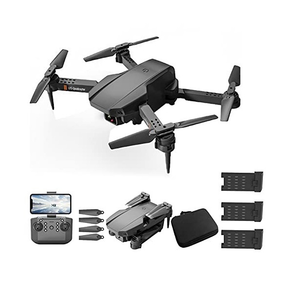 XIUNIA L703 sans Fil Pliage Drone Équipée avec Simple/Double 4K Caméra Quadcopter 1800Ma Long-Terme Vol Hauteur Dentretien Vo