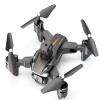 Drone Avec CaméRa Hd CaméRas Mini Drones Enfant Lentille RéGlable Jouets Quadcopter Pliable Flips Gravity DéMarrage à Une Tou