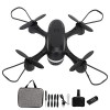 Drone Aérien 4K HD, Vol de Trajectoire Quadricoptère RC Position de Flux Optique Portable en 2,4 GHz Anti-brouillage Intérieu
