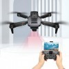 Mini Drone pour Adultes Débutants Enfants, Quadricoptère RC Portable avec Double Caméra 4K HD Zoom 50x, Avion Hélicoptère de 