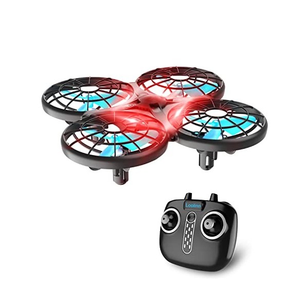 Loolinn  Drone pour Enfant Cadeau - Mini Drone Télécommandé avec T