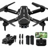 Drones avec caméra 720P Drones avec caméra pliable, Dual Camera Altitude Hold, APP Control Drone for Beginners, FPV Helicopte