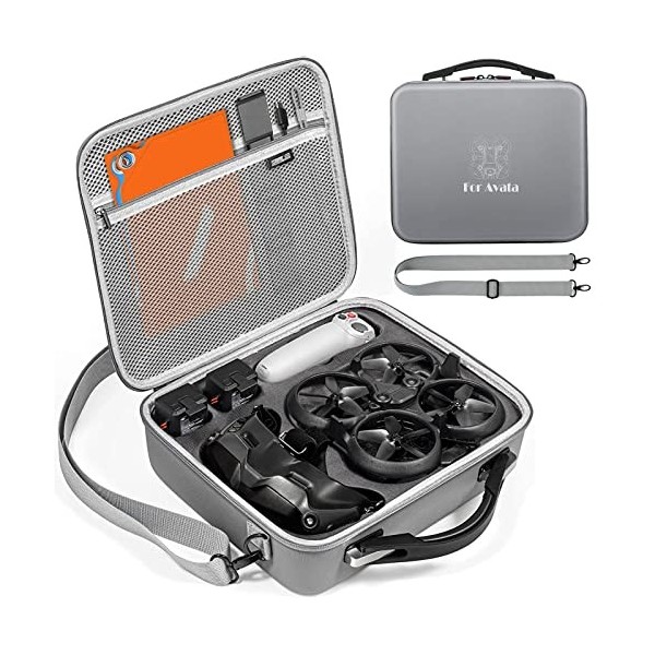Gaekol Avata FPV Drone Bag, Sac de Voyage Portable pour DJI Avata Compatible avec DJI FPV Goggles V2 Drone Accessoires