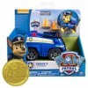 PAW PATROL - 6026050 - Véhicule de Police et Figurine - Chase