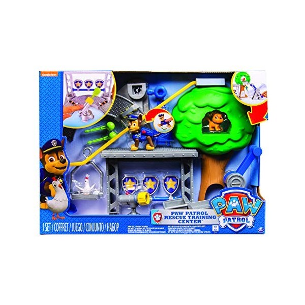 Paw Patrol - 6024277 - Jeu Dexploration - Playset - Centre Dentrainement