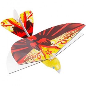 Gmuret Mini Forme doiseau de Drone, Jouets doiseaux télécommandés électroniques avec lumières LED, Cadeaux davions télécom