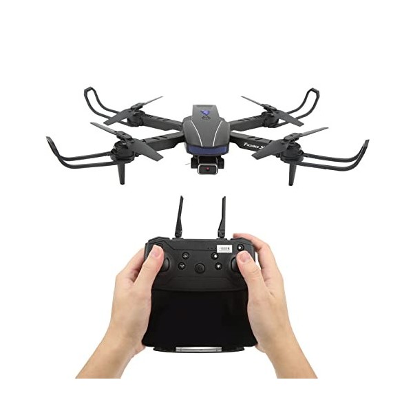 Vbestlife Drone Double Caméra 4K HD Mode Tête avec Lumière LED S85 Mini Drone 3 évitement dobstacles Latéraux 4 Axes pour la