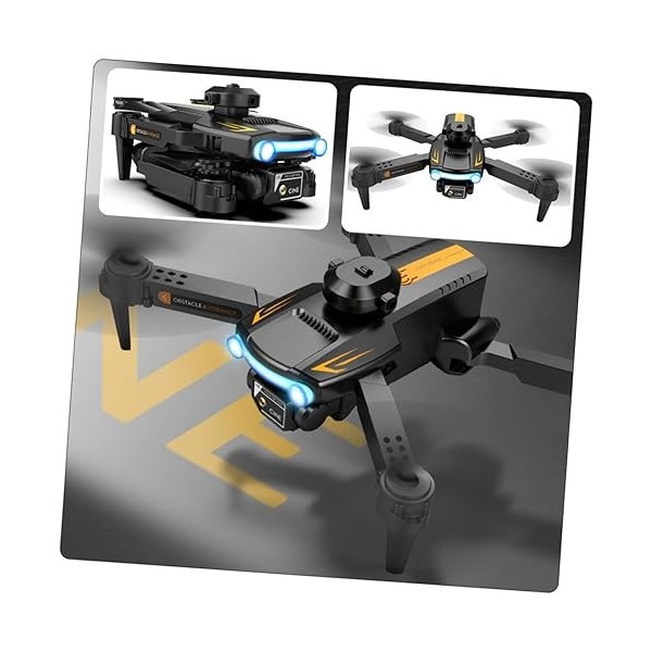 SAFIGLE 1 Set Véhicule Aérien Drone Drone Caméra Pour Caméra Extérieure Quadrirotor Avion Rechargeable Drone Adolescents Comp
